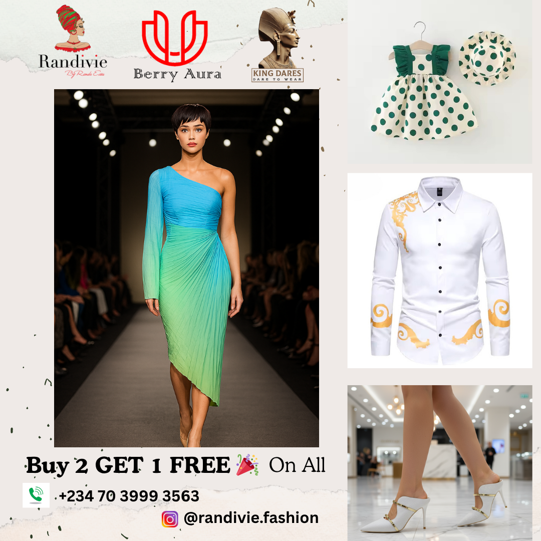 BUY 2 ITEMs AND GET 1 FOR FREE