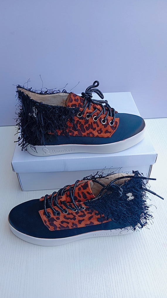 Vogue Sneakers - leopard/White