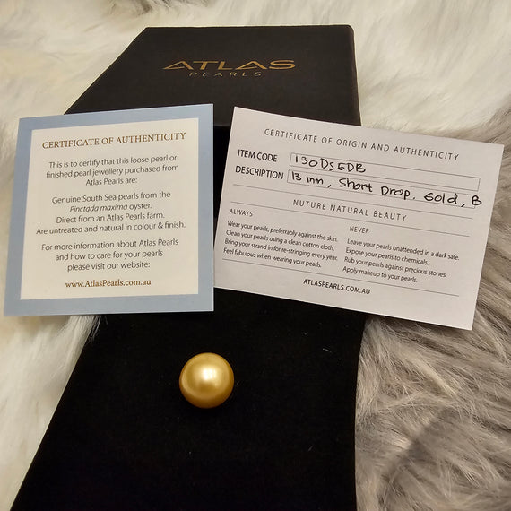 Natural Pearl - Gold