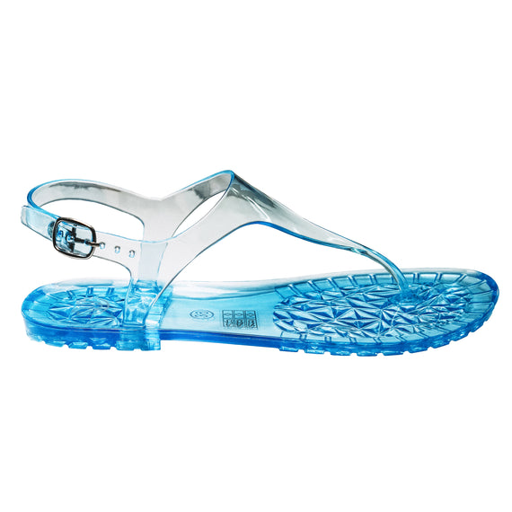 Transparent Blue - Go Go Sandals